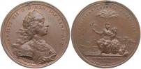 Vestner - medaile na korunovaci na římského císaře 12.2.1742