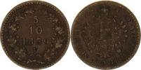5/10 kr. 1859 V "R"