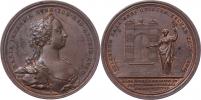 Westner - AE medaile na Drážďanský mír 1745 - portrét