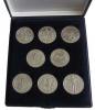 1 Crown 1991 - OH Barcelona - série 8 kusů CuNi mincí