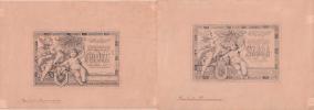 100 Koruna 1910 - návrh aversu i reversu
