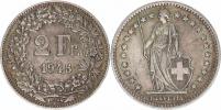 2 Francs 1945 B           KM 21      Ag 835  10 g
