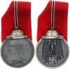 Medaile "Winterschlacht im Osten 1941/42" Hartung 54 Nim. 3850 +stuha