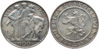 100 Kčs 1955 - Osvobození