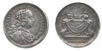 J.L.Oexlein - medaile na volbu za římského císaře 4.10.1745
