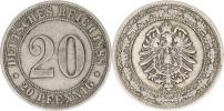 20 Pfennig 1888 A "R"
