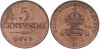 5 Centesimi 1849 M_n.hr.
