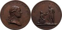 Vinazer - AE medaile na holdování v Mantově 1791 -