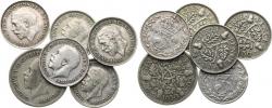 6 Pence 1930; +3 Pence 1913