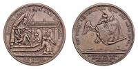 Brunner - medaile na mír s Turky u Passarowitz 1718 -