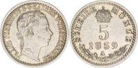 5 kr. 1859 A