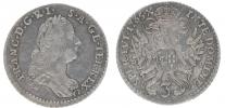 3 Krejcar 1765 H-A