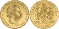 4 Florin = 10 Franken 1892 b.zn. "Novoražba" 3