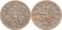 50 Haléř 1926 (CuNi)