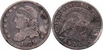 5 Cent 1831 - hlava Liberty