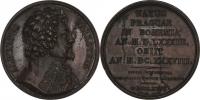 Wolff - AE pamětní medaile 1824 - poprsí zprava