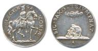 Medaile na římskou korunovaci v Augsburgu
