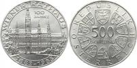 500 Schilling 1983 - 100. výr. Vídeňské radnice       KM 2962
