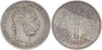 1 Koruna 1898 b.zn.