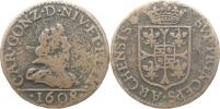 2 Liards 1608     Cu      "RR"     KM 12;  C2G 284