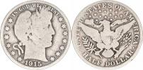 1/2 Dollar 1915 S