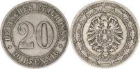 20 Pfennig 1888 A          "R"