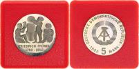 5 M 1982 - Friedrich Fröbel       KM 84     "R"  +certifikát