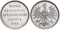 Medaile 1884, II. Moravská střelecká soutěž v Olomouci