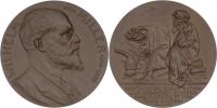 Wilhelm von Miller - úmrtní medaile 1848 / 1891 -