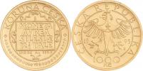 1000 Koruna (1/10 Unce) 1995 - české mince