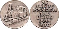 75 let Kandertalské železnice 1895/1970 - parní