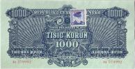 Československo 1944 - 1945, 1000 Koruna 1944