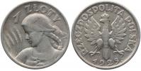 1 Zlotý 1925 b.zn.