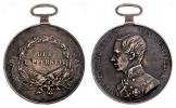 Velká stříbrná medaile za statečnost (1859-1866), 40 mm, I. třída, bez stuhy, B.B.79, n. škr.