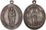 Smíchov 1886 - korunovaná Panna Marie s Ježíškem