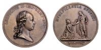 Nesign. - medaile na holdování v Mantově 1791 -