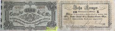 Hroznětín (Lichtenstadt) - 10 Kr. C.M.