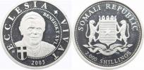 2 000 Shillings 2005 - papež Benedikt XVI.     KM -