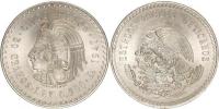 5 Pesos 1947 Mo - Cuauhtemoc       KM 465     Ag 900  30 g