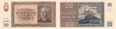 20 Koruna 1939