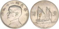 1 Dollar(yuan) rok 22(1933) - plachetnice Y. 345 26