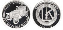 200 Kč 2005 - automobil Laurin a Klement          orig.etue