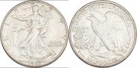 1/2 Dolar 1943 D - stojící Liberty