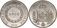 1000 Reis 1859          KM 465        Ag 917  12