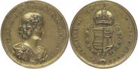 Hautsch - menší medaile na uherskou korunovaci