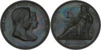 Cossa - AE medaile na korunovaci v Miláně 1838 -