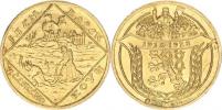 Dvoudukátová medaile 1928 - 10.výr.republiky / Jsem ražen....