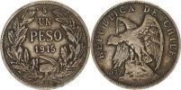 1 Peso 1915          Ag 720     KM 152