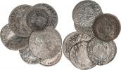 8 kusů různých Ag mincí (R-U