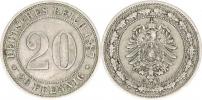 20 Pfennig 1887 A "R"